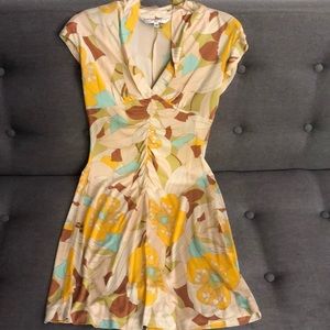 Trina Turk floral print dress. Size-10. Like new!